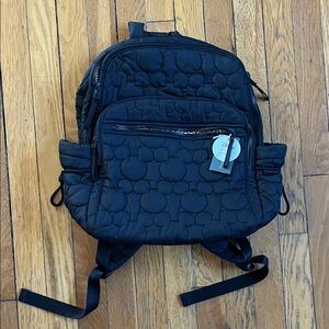 Vera Bradley Black Quilted Backpack